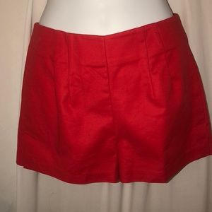 🌺4/$25🌺 Red Pleated Shorts